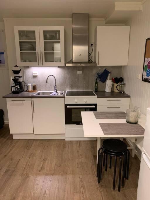 Gimle Cozy Apartment ทรอมโซ ภายนอก รูปภาพ