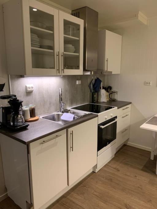 Gimle Cozy Apartment ทรอมโซ ภายนอก รูปภาพ